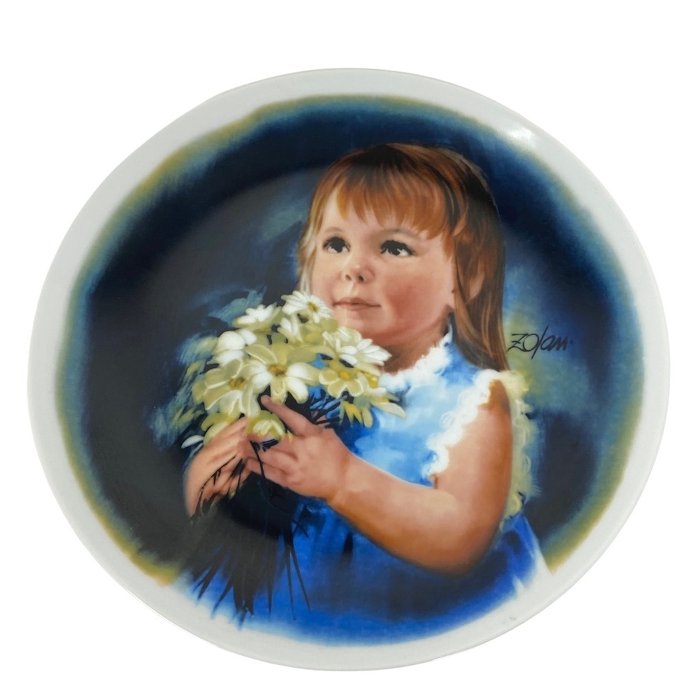 Vintage Decorative Plate “For You” by Viletta. Certified.